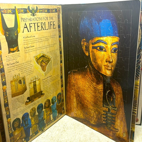 Tutankhamun Deluxe Jigsaw Puzzle Book - Picture 11 of 17